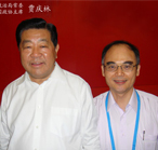 十一届全国政协主席—贾庆林与昆山南宝董事长孙德聪（合影）