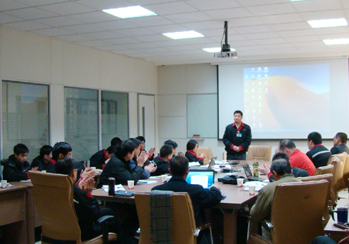 南宝民用涂料业务部2011年1月会议